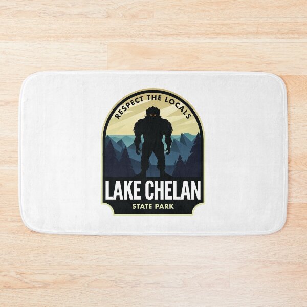 Item preview, Lake Chelan Washington Bigfoot Sasquatch designed and sold by HalpinDesign.