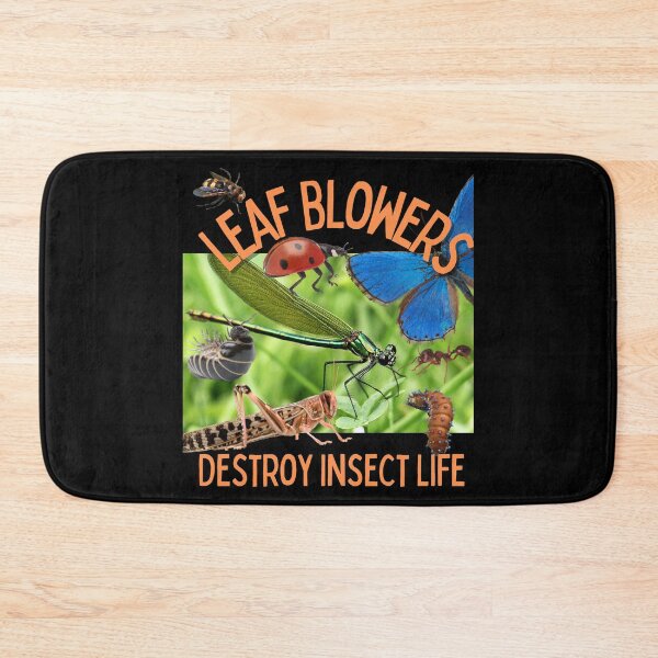 Item preview, Leaf Blowers Destroy Insect Life Digital Collage Design designed and sold by EarthArtDesigns.