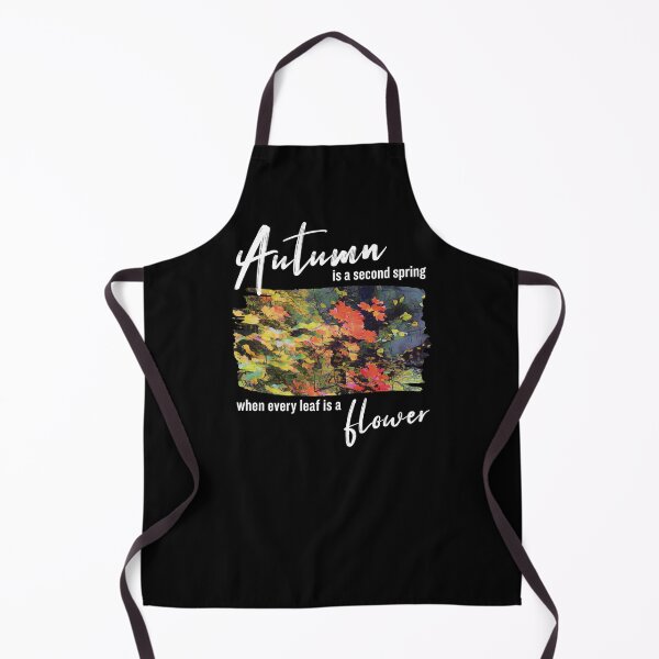 Item preview, Autumn is a Second Spring, When Every Leaf is a Flower | Inspirational Quote designed and sold by arlutai.