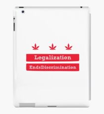 legalization of cannabis iPad Case/Skin