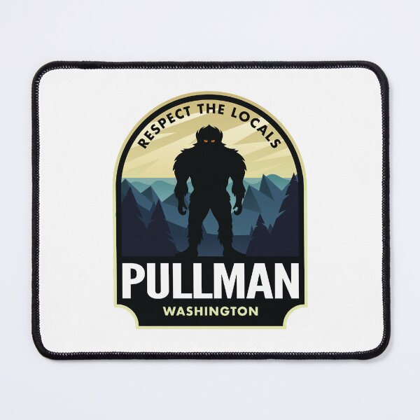 Item preview, Pullman Washington Bigfoot Sasquatch designed and sold by HalpinDesign.