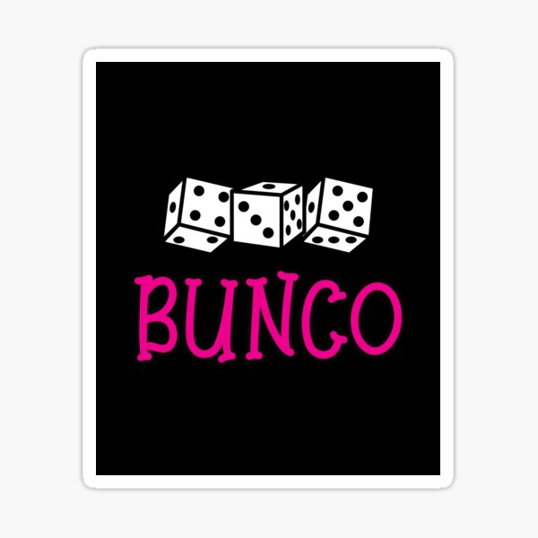 Funny Bunco Stickers for Sale | Free US Shipping | Redbubble