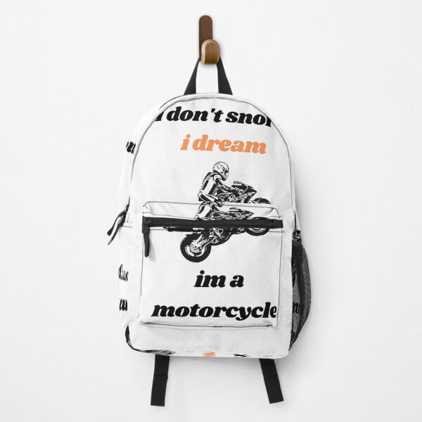 Item preview, I Don't Snore, I Dream I'm a Motorcycle" - Perfect for Biker Enthusiasts designed and sold by love2artprint ⭐⭐⭐⭐⭐.
