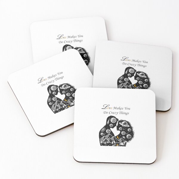 Item preview, Love Makes You Do Crazy Things designed and sold by dngr shop.