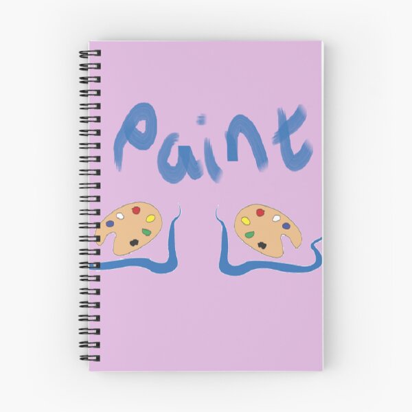 Item preview, Brush and palette paint pattern designed and sold by tetibright.