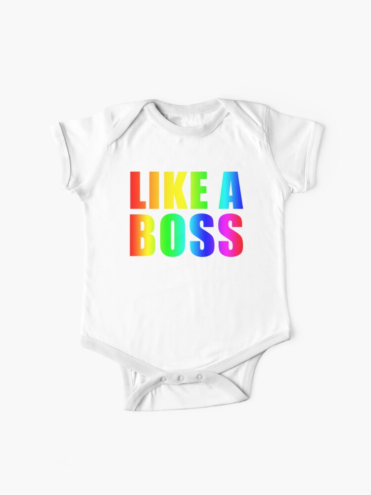 Roblox Inspired Like A Boss Baby One Piece By Concuido Redbubble - one piece t shirt roblox