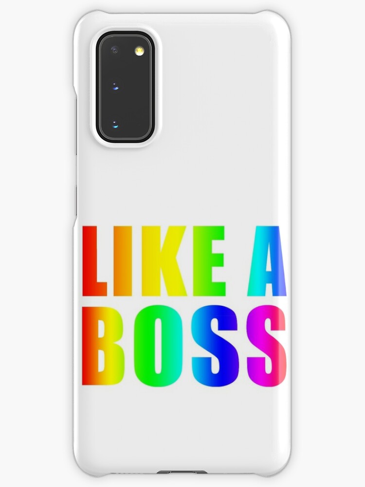 Roblox Inspired Like A Boss Case Skin For Samsung Galaxy By Concuido Redbubble - roblox boss update