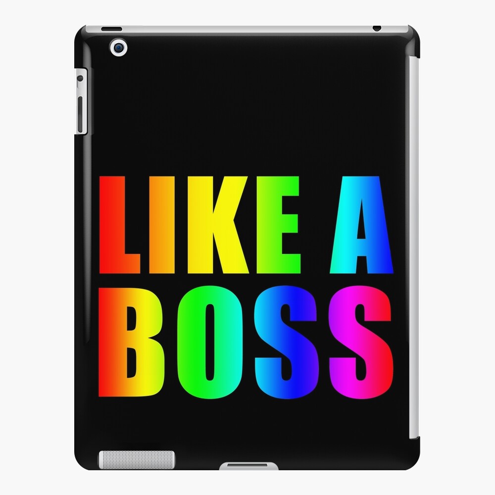Roblox Inspired Like A Boss Ipad Case Skin By Concuido Redbubble - roblox character ipad cases skins redbubble