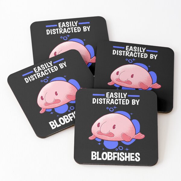 Item preview, Distracted by blobfish ugly blobfish designed and sold by madgrfx.