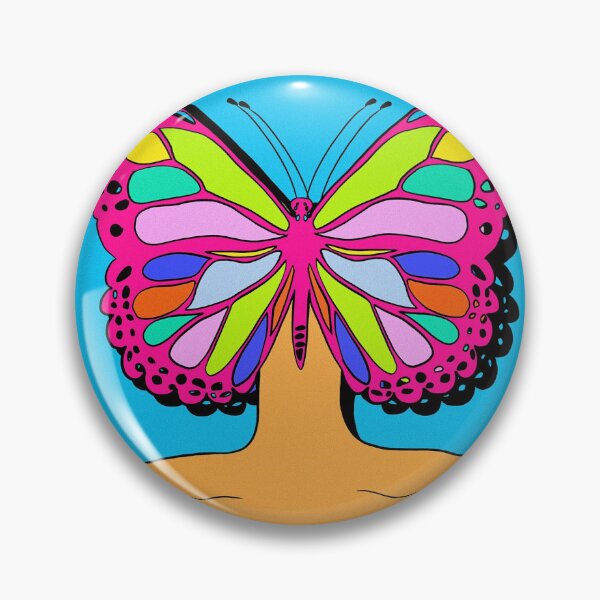 Item preview, Butterfly head print designed and sold by ohwowskins.