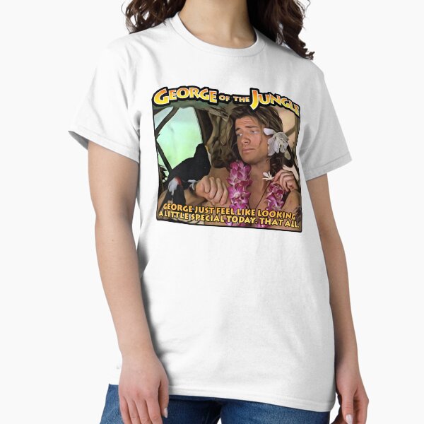 Vista previa del artículo con la obra «George de la jungla», diseñado y vendido por CharXena.