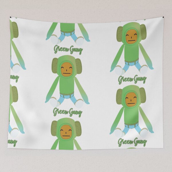 Artikelvorschau, JuicyFruitSnacks/Green Gang Aufkleber entworfen und verkauft von bluehatgraphics.
