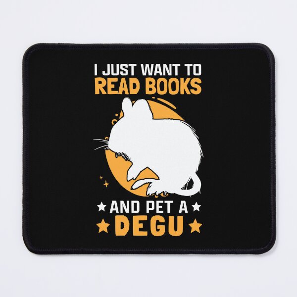 Item preview, Degus and Books Chilean Rodent Degu designed and sold by madgrfx.