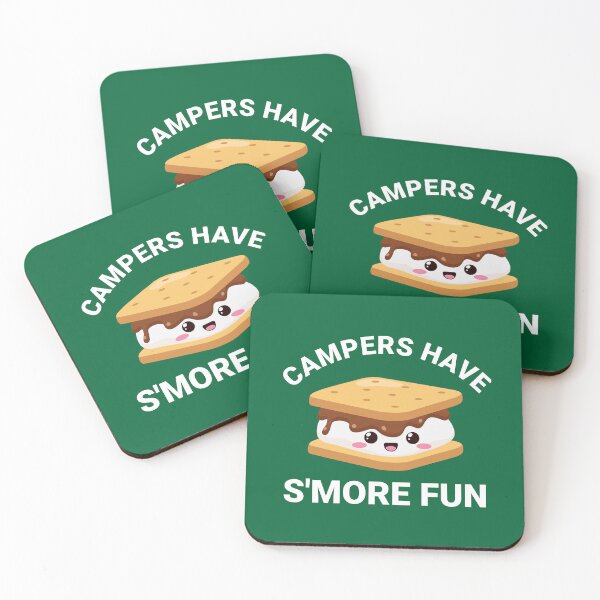 Item preview, S'Mores and Marshmallows Camping Humor designed and sold by EstelleStar.
