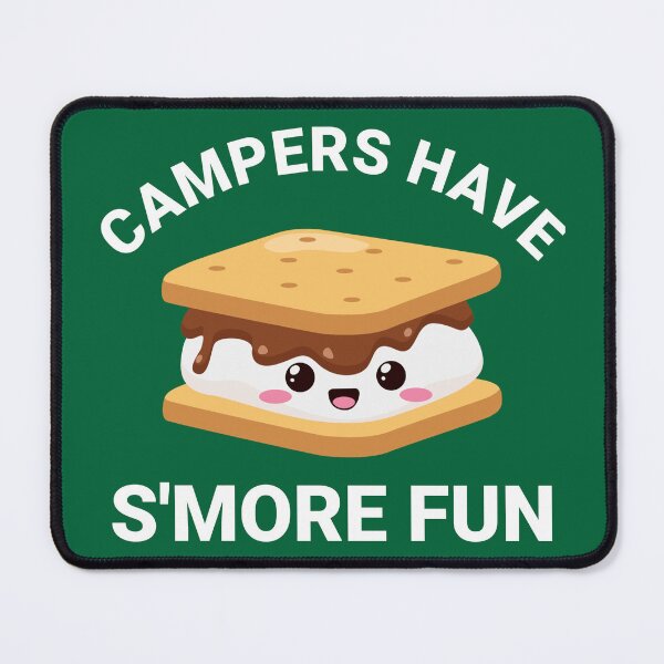 Item preview, S'Mores and Marshmallows Camping Humor designed and sold by EstelleStar.