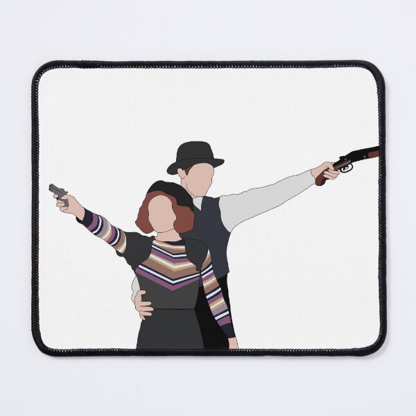 Artikelvorschau, Bonnie und Clyde entworfen und verkauft von Musicalsticker.