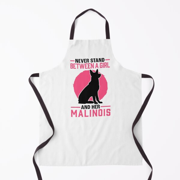 Item preview, Girl with Malinois Belgian Shepherd Dog designed and sold by madgrfx.