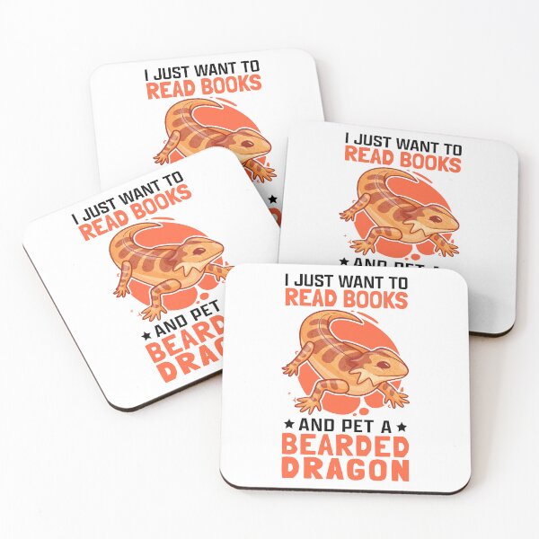 Item preview, Bearded Dragons and Reading Books Terraristics Bearded Dragon designed and sold by madgrfx.