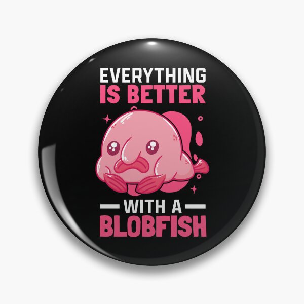 Item preview, Better with blobfish meme ugly blobfish designed and sold by madgrfx.