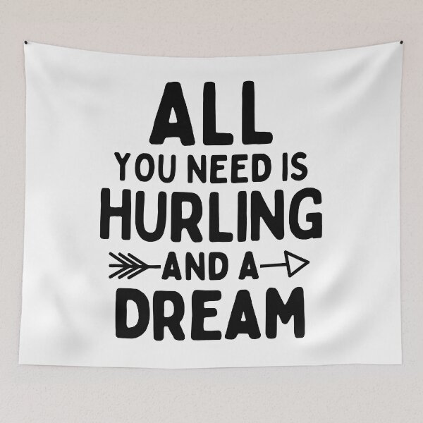 Item preview, All you need is hurling and a dream designed and sold by TheGreenGoat.