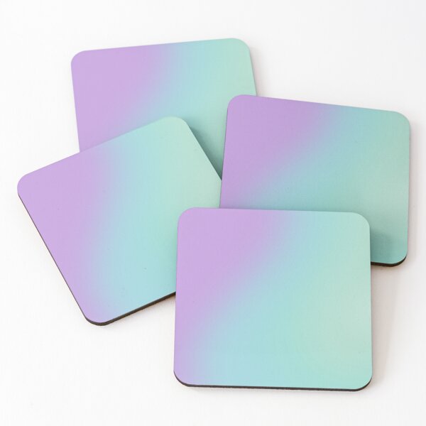 Item preview, Purple to Mint Muted Gradient designed and sold by Whoopsidoodle.