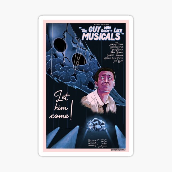 Artikel-Vorschau von Der Kerl, der Musicals Vintage Poster nicht mochte, designt und verkauft von craploadofcraft.