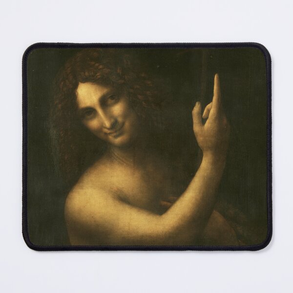Item preview, Saint John the Baptist by Leonardo da Vinci designed and sold by BritishFashion.