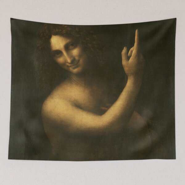 Item preview, Saint John the Baptist by Leonardo da Vinci designed and sold by BritishFashion.