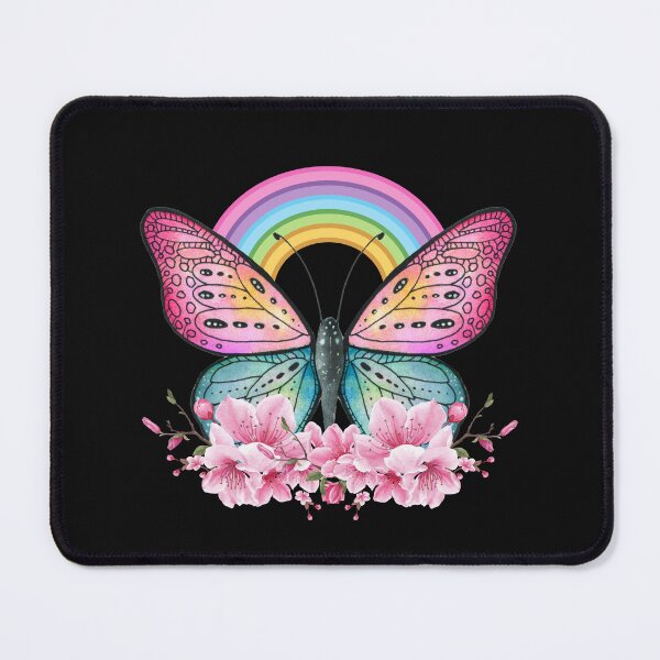 Item preview, Colorful Butterfly Rainbow designed and sold by HappyLifeCreate.