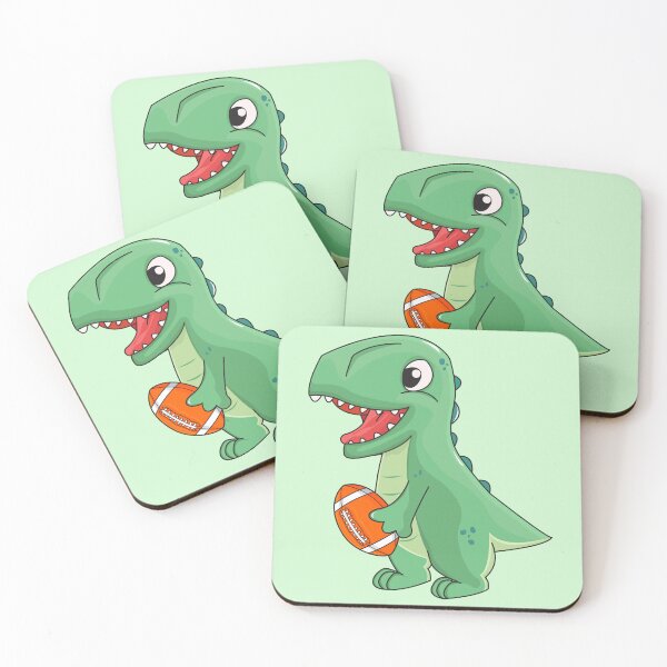Item preview, Dinosaur playing American football, dinosaurs are awesome, dinosaur lovers, cute dinosaurs, best dinosaur ever, cute animal friendly designed and sold by SGS-.