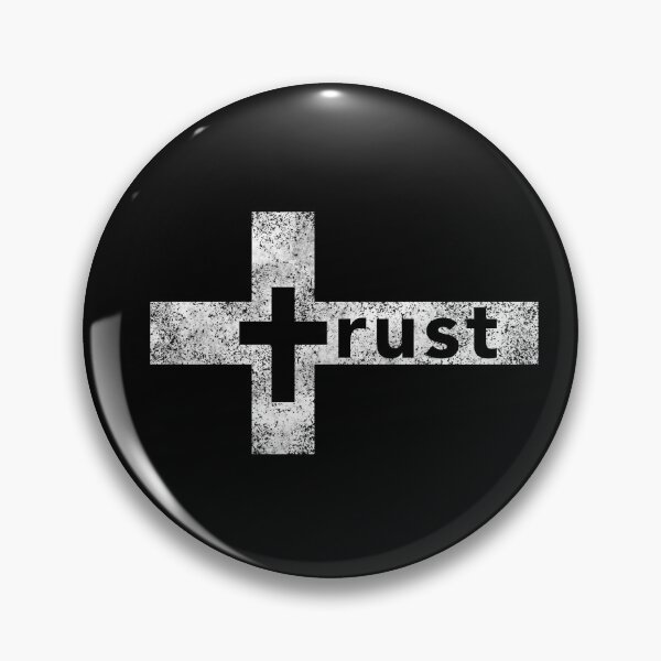 Item preview, Trust Cross - Christian Crucifix, Trust in God, Jesus Cross designed and sold by avataraustin.