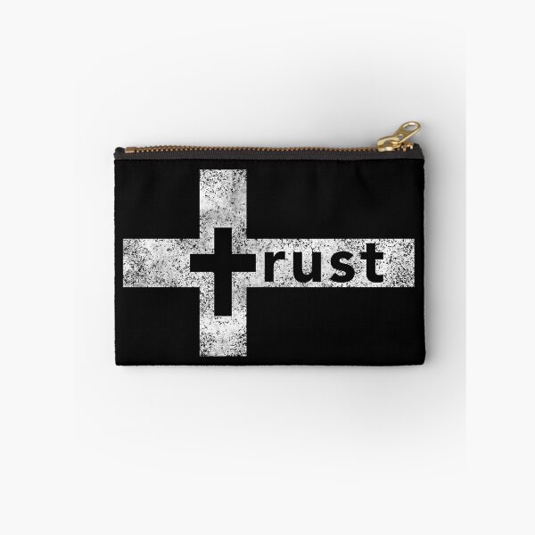 Item preview, Trust Cross - Christian Crucifix, Trust in God, Jesus Cross designed and sold by avataraustin.