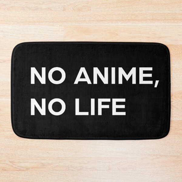 Item preview, No Anime No Life Quote Manga Japanese Quotes  designed and sold by ZooOfArt.