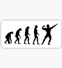 Evolved to Bodybuilding Sticker