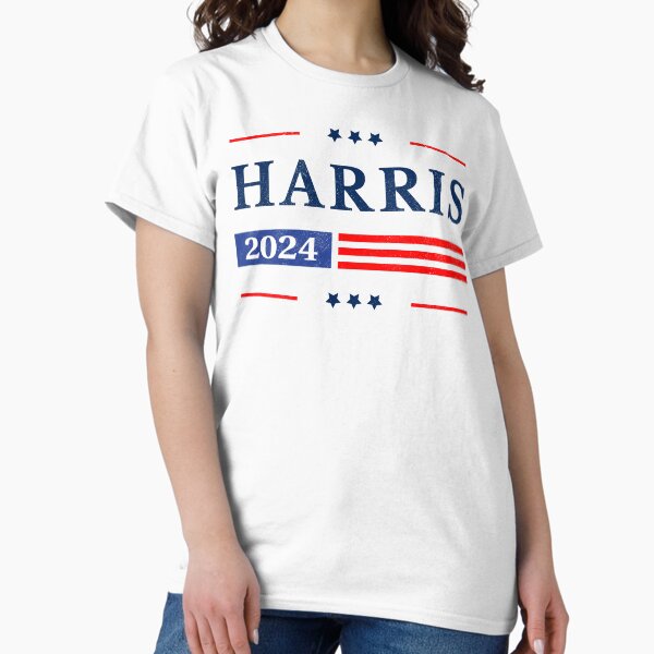 Artikel-Vorschau von Kamala Harris 2024 Präsident Amerikanische Flagge Vintage Pro USA Distressed, designt und verkauft von BigBlueMachine.
