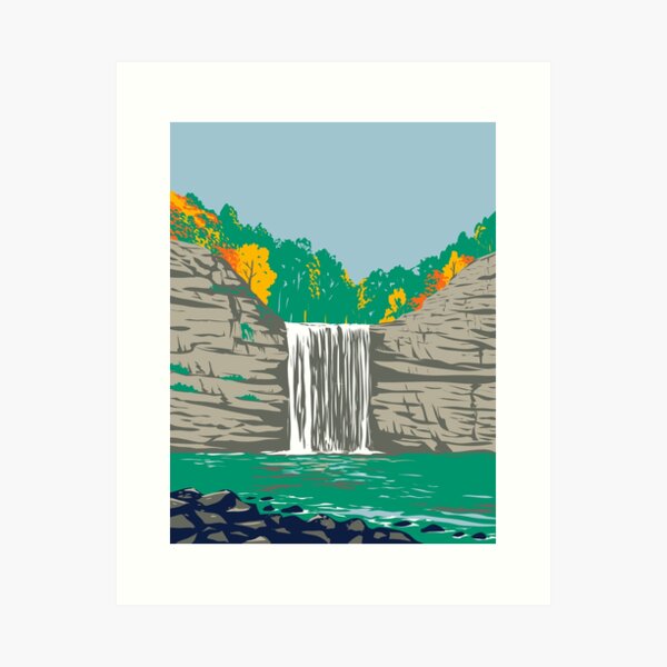 Item preview, Fall Creek Falls State Park designed and sold by Ermland-LabeL.