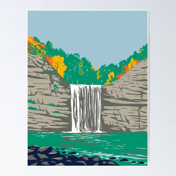 Item preview, Fall Creek Falls State Park designed and sold by Ermland-LabeL.
