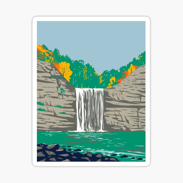 Item preview, Fall Creek Falls State Park designed and sold by Ermland-LabeL.