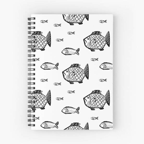 Item preview, Diseño de patrón de pescado Grunge designed and sold by Halcart.
