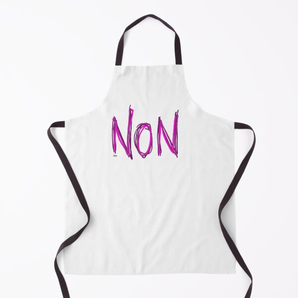 Item preview, NO (pink, white background) designed and sold by MentaLee.