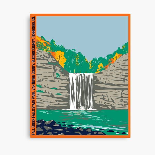 Item preview, Fall Creek Falls State Park designed and sold by Ermland-LabeL.