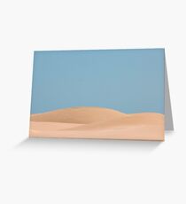 Dune body Greeting Card