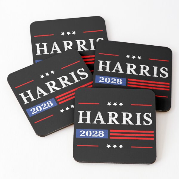 Item preview, Kamala Harris 2028 President American Flag Vintage Pro USA designed and sold by BigBlueMachine.
