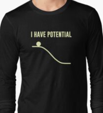 Ich habe potentielle Energie Langarmshirt