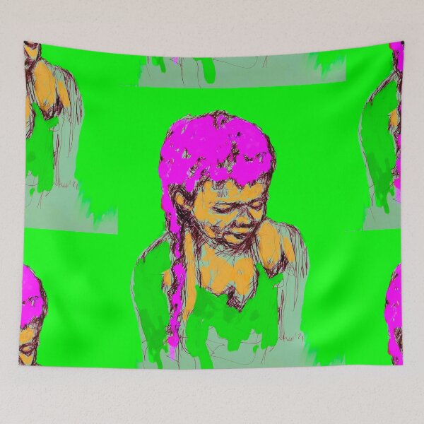 Item preview, Girl with Pink designed and sold by Nicole Leidenfrost.