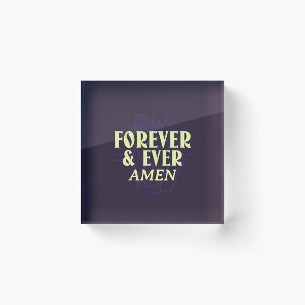 Item preview, Forever and Ever Amen designed and sold by art-fox.