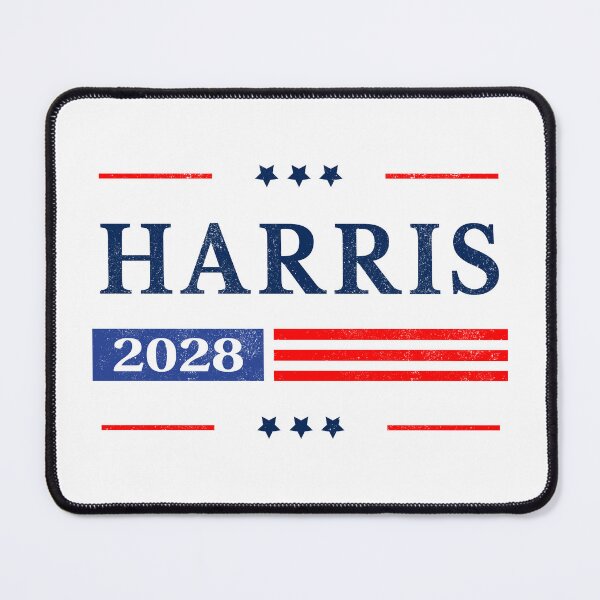 Item preview, Kamala Harris 2028 President American Flag Vintage Pro USA Distressed designed and sold by BigBlueMachine.