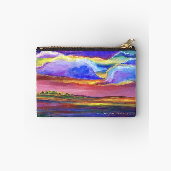 Item preview, Rich Sunset Landscape Painting designed and sold by Orianah.
