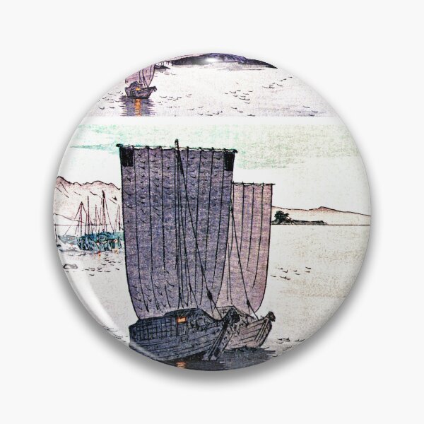 Item preview, Japanese Fishing Boats leaving port designed and sold by RyanCaudell.