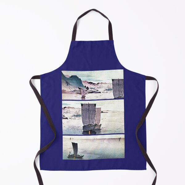 Item preview, Japanese Fishing Boats leaving port designed and sold by RyanCaudell.